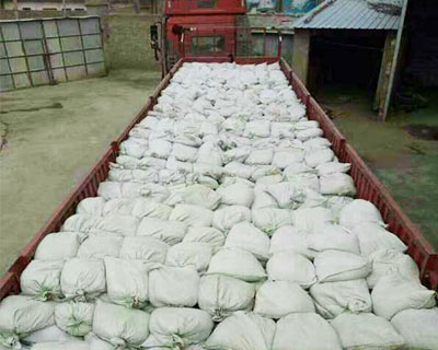 裝車完畢準備發貨